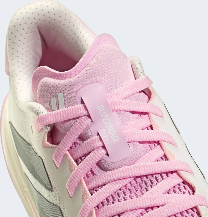 adidas Supernova Prima 2 core white/silver metallic/clear pink (Damen)