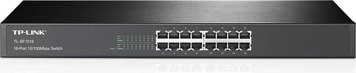 TP-Link TL-SF1000 Rackmount Switch, 16x RJ-45