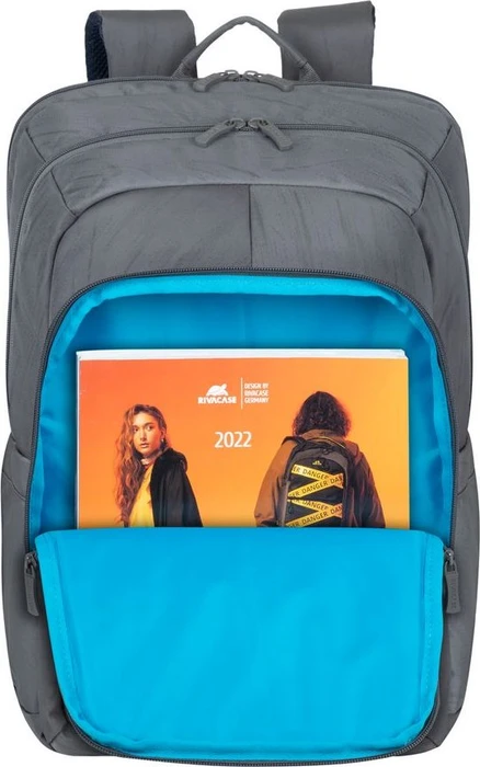 RivaCase Alpendorf 7569 ECO Laptop Rucksack 17.3", grau