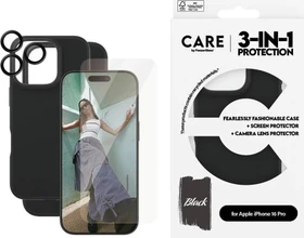PanzerGlass Care 3-in-1 Bundle für Apple iPhone 16 Pro