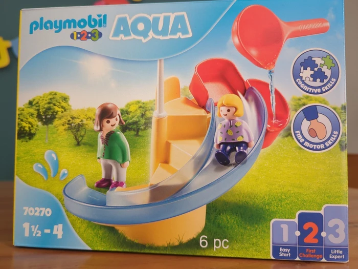 playmobil 1.2.3 Wasserrutsche
