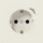 Jung Steckdose, 16 A, mit Funktionsanzeige, Safety Plus, Serie LS, weiß ivory (BT LS 1521 S)