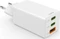 Hama Schnellladegerät GaN 2x USB-C 1x USB-A Mini-Ladegerät PD 65W weiß Vorschaubild