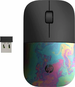 HP Z3700 Wireless Mouse Oil Slick schwarz/bunt, USB
