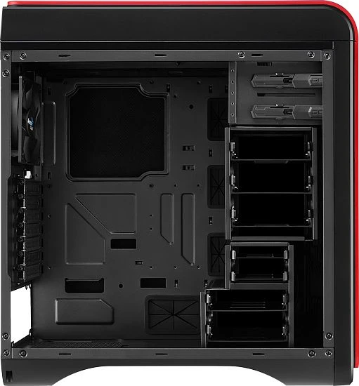 AeroCool DS 200 Red Edition, schallgedämmt
