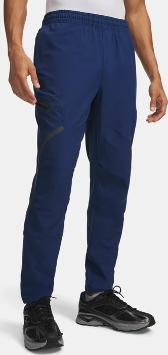 Under Armour Unstoppable Cargo Trainingshose lang downpour gray/blackout navy/black (Herren)