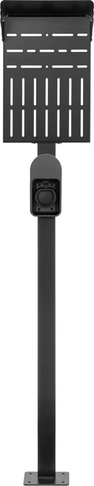 InLine Universal Wallbox-Standfuß mit EV-Ladekabel Halterung, schwarz