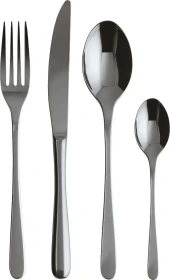 Sambonet 52553B81 Taste PVD Besteck-Set schwarz, 24-tlg.