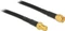 DeLOCK Antennenkabel RP-SMA Stecker/RP-SMA Buchse CFD200, 1m, schwarz Vorschaubild