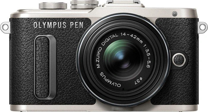 Olympus PEN E-PL8 schwarz mit Objektiv M.Zuiko digital ED 14-42mm 3.5-5.6 EZ