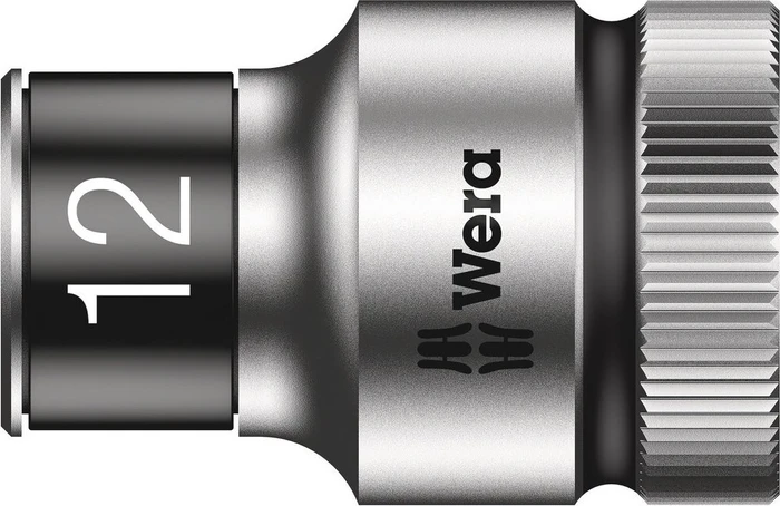 Wera 8790 HMC HF Zyklop Außensechskant Steckschlüssel 1/2", 12x37mm