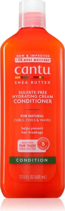 Cantu Natural Hair Shea Butter Hydrating Cream Conditioner, 400ml