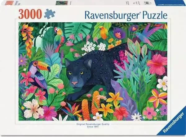 Ravensburger Panther im blühenden Dschungel