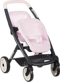 Smoby Maxi-Cosi Zwillings Puppenwagen rosa
