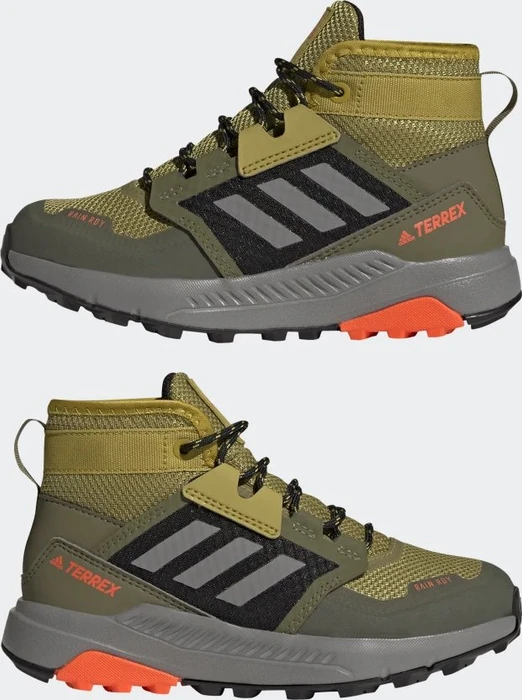 adidas Terrex Trailmaker Mid Rain.RDY pulse olive/grey three/pulse lilac (Junior)