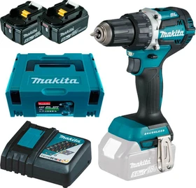 Makita DDF484RTJ Akku-Bohrschrauber inkl. MAKPAC + 2 Akkus 5.0Ah