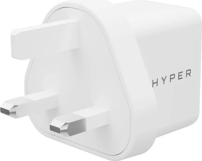 Hyper HyperJuice GaN Netzteil, USB-C, 2x USB-C, 35W, weiß