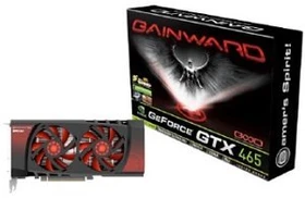 Gainward GeForce GTX 465 Good Edition, 1GB GDDR5, 2x DVI, HDMI, DP (1084)