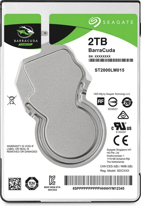 Seagate BarraCuda Compute 2.5" HDD