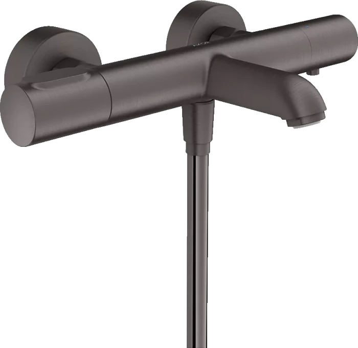 Hansgrohe Axor Citterio M Wannenthermostat Aufputz brushed black chrome