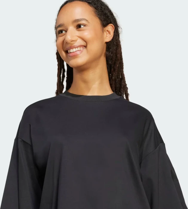 adidas ALL SZN Soft Lux Loose T-Shirt kurzarm schwarz (Damen)