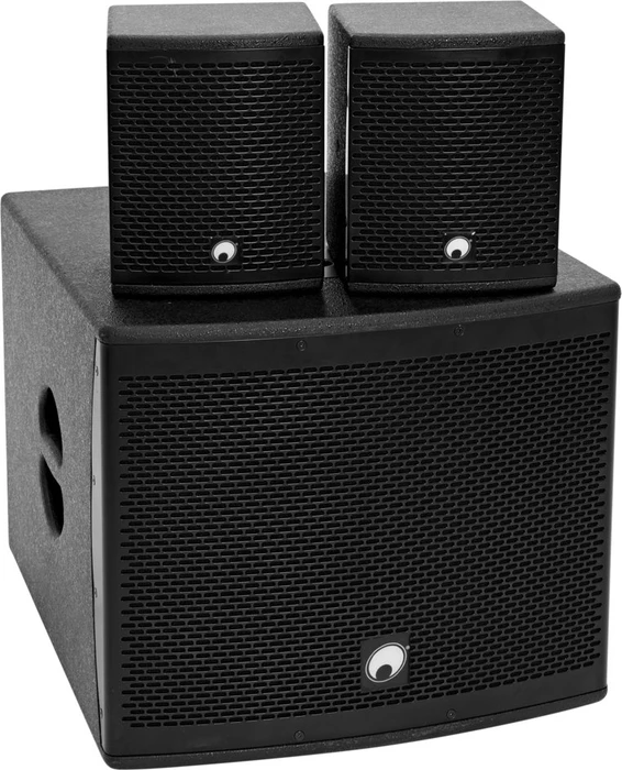 Omnitronic MOLLY-12A + 2x MOLLY-6 Top schwarz