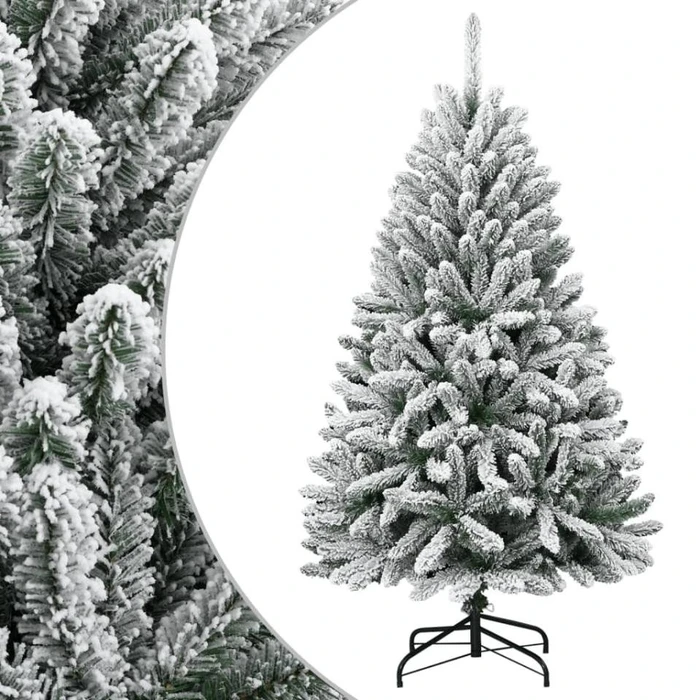 vidaXL Künstlicher Weihnachtsbaum mit Schnee, 150cm (357792)