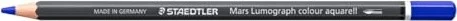 Staedtler Mars Lumograph colour aquarell 104 Aquarellstift ultramarinblau, Kartonetui, 6er-Pack