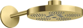 Hansgrohe Axor One Kopfbrause 280 2jet mit Brausearm brushed brass