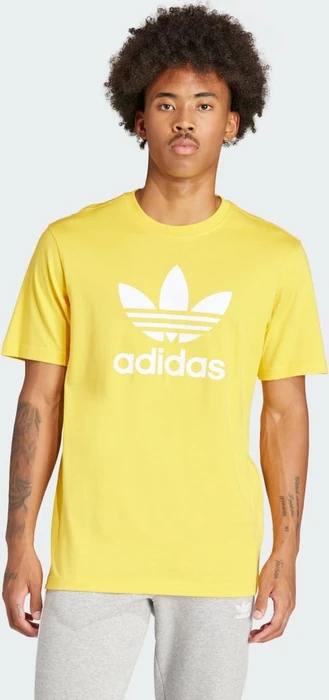 adidas Adicolor Trefoil T-Shirt kurzarm bold gold (Herren)