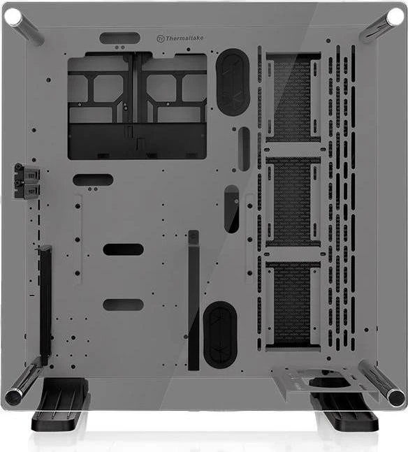 Thermaltake Core P3 Tempered Glass Snow Edition, weiß, Glasfenster