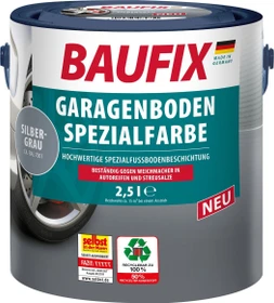 Baufix Garagenboden Spezialfarbe silbergrau, 5l