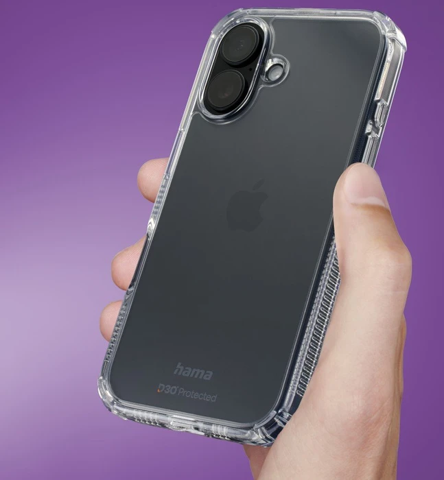 Hama Handyhülle Extreme Protect für Apple iPhone 16e transparent