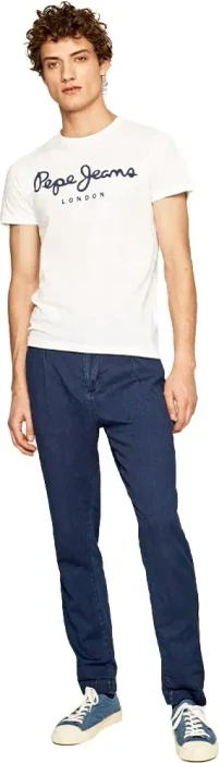 Pepe Jeans Original Stretch T-Shirt kurzarm weiß (Herren)