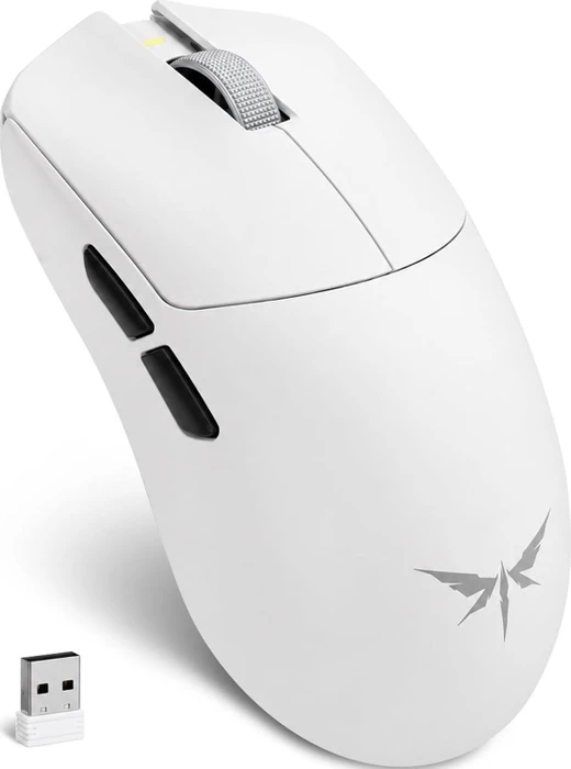 VGN Dragonfly F2 Pro Max 8KHz Wireless Gaming Maus, weiß, USB/Bluetooth