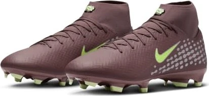 Nike Mercurial Superfly 10 Academy Kylian Mbappé MG High-Top plum eclipse/metallic silver