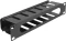 DeLOCK 10" Kabelrangierpanel, mit Öffnung, schwarz, 1HE Vorschaubild