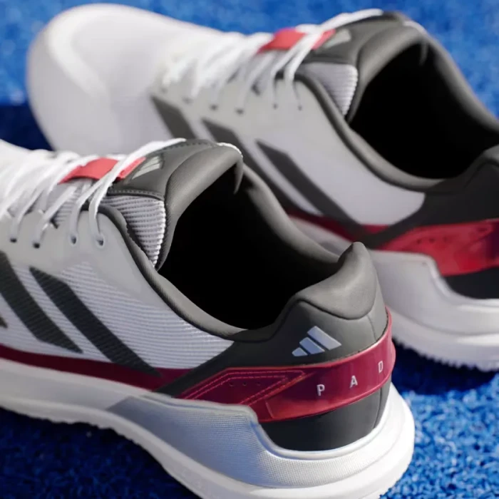 adidas Crazyquick Padel cloud white/core black/lucid red (Herren)