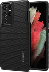 Spigen Liquid Air (Pen Edition) für Samsung Galaxy S21 Ultra Matte Black