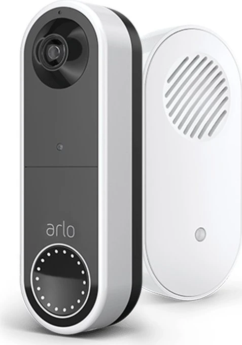 Arlo Essential Wireless Video Doorbell inkl. 1 Kamera weiß, Set