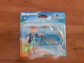 playmobil City Life Duo Pack Pflegerin mit Delfinjungen