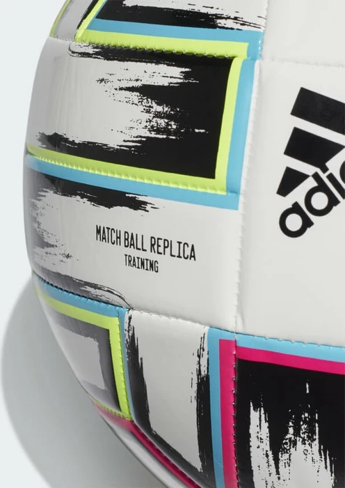 adidas Uniforia Training Fußball white/black/signal green/bright cyan