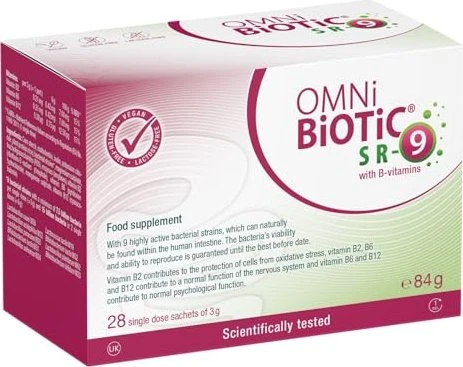 Omni-Biotic SR-9 mit B-Vitaminen Beutel, 84g (28x 3g)