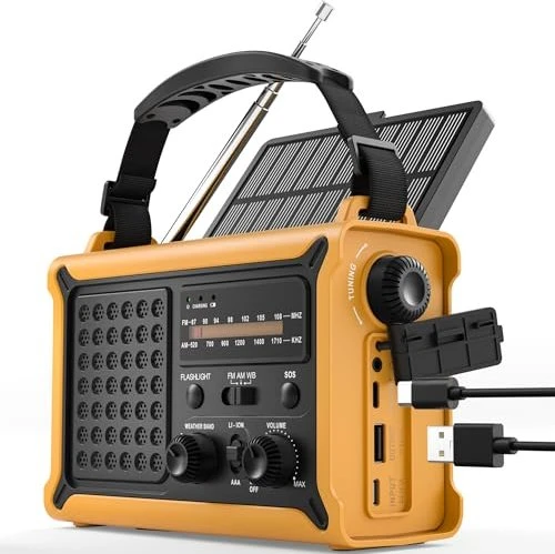 Rocam CR1030 Kurbelradio gelb
