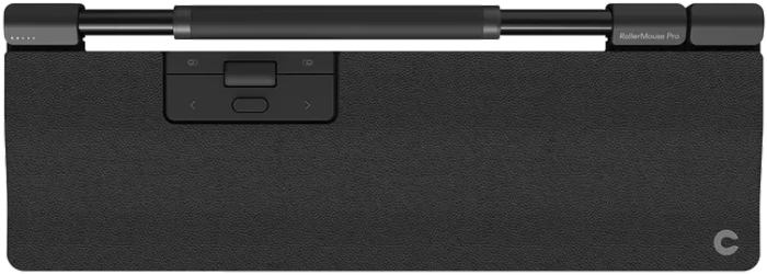 Contour Design RollerMouse Pro Wireless Extended Wrist, Vegan Leather, USB/Bluetooth