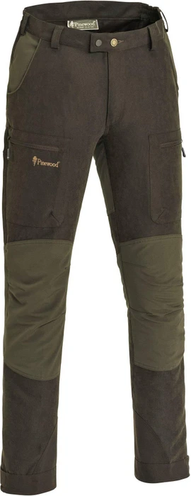 Pinewood Caribou Hunt Extrem Hose lang wildlederbraun/dunkeloliv (Herren)