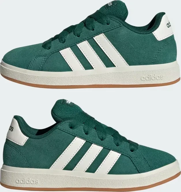 adidas Grand Court 00S collegiate green/off white/gum (Junior)