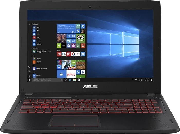 ASUS ROG FX502VM-DM112T, schwarz, Core i5-6300HQ, 8GB RAM, 256GB SSD, GeForce GTX 1060, DE
