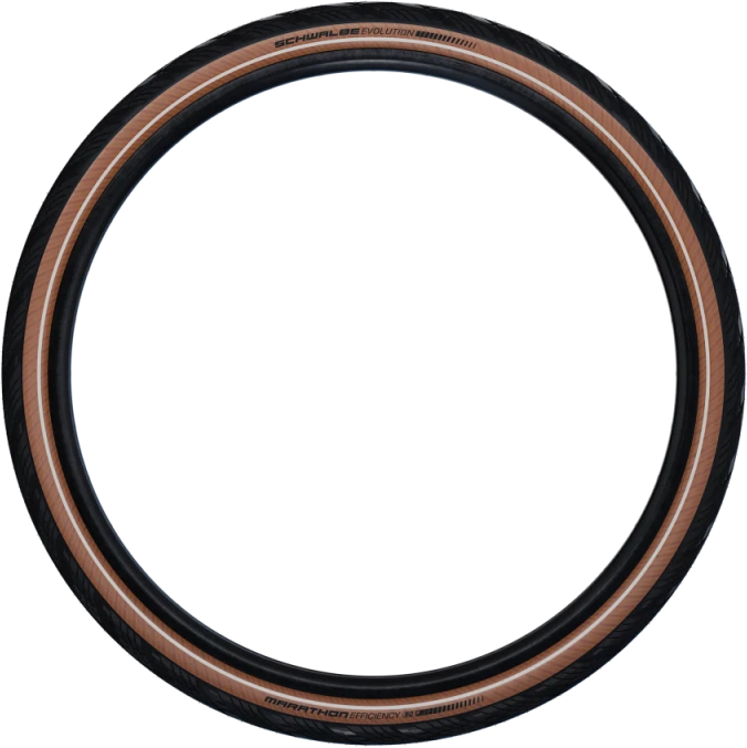 Schwalbe Marathon Efficiency 27.5x2.35" Super Race V-Guard Addix Race Reifen transparent skin/reflex