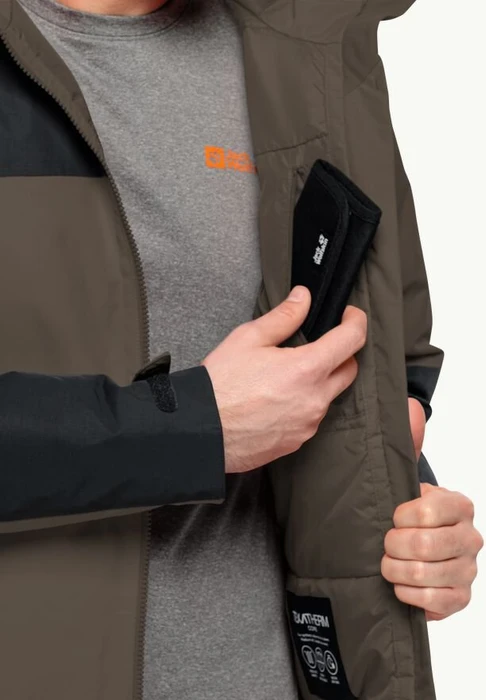 Jack Wolfskin Jasper Ins Funktionsjacke cold coffee (Herren)
